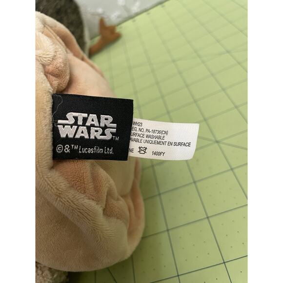 Lot 2 Cute Grogu & Porg Plush Star Wars Mandalorian Stuffed Animal Toy Baby Yoda - Picture 3 of 11